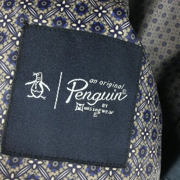 Original Penguin Navy Jacket Blazer - Picture 5 of 6